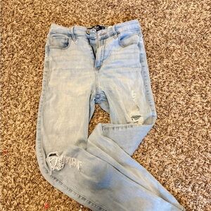 Hollister Light Blue Boyfriend Jeans